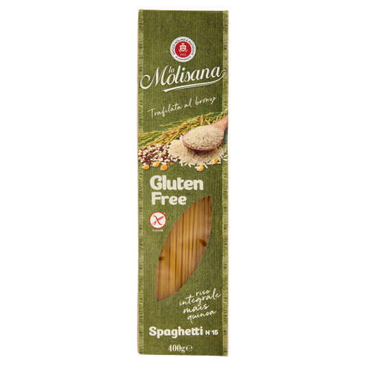 MOLISANA SPAGHETTI  GLUTEN-FREE N15 400G (12 in a box)