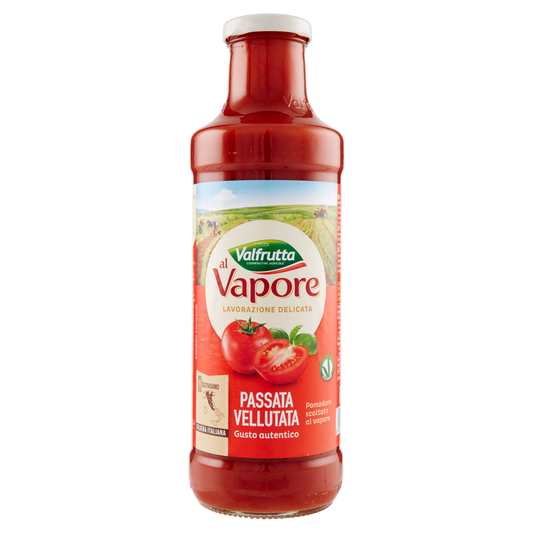 VALFRUTTA PASSATA VELLUTATA AL VAPORE 700g (6 in a box)