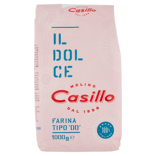 CASILLO FARINA 00 DOLCI 1 kg (10 in a box) available from italian retail store