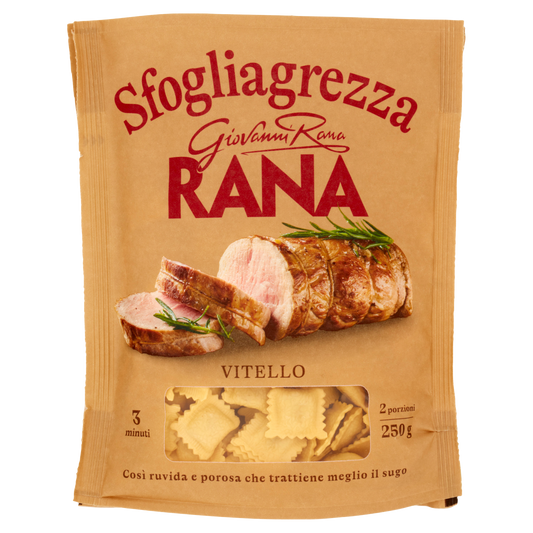 RANA SFOGLIAGREZZA VITELLO 250g (4 in a box)