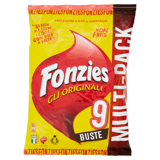 FONZIES MULTIPACK X9 211g (20 in a box)available from our italian retail store