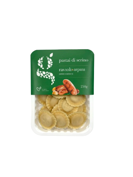 GRAZIANO RAVIOLI SALSICCE & PATATE 250g (6 in a box)