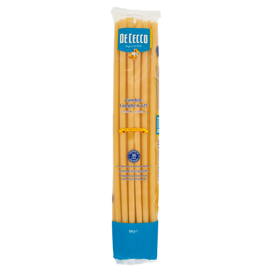 DE CECCO PASTA DI SEMOLA CANDELE LUNGHE N°127 500g (12 in a box)