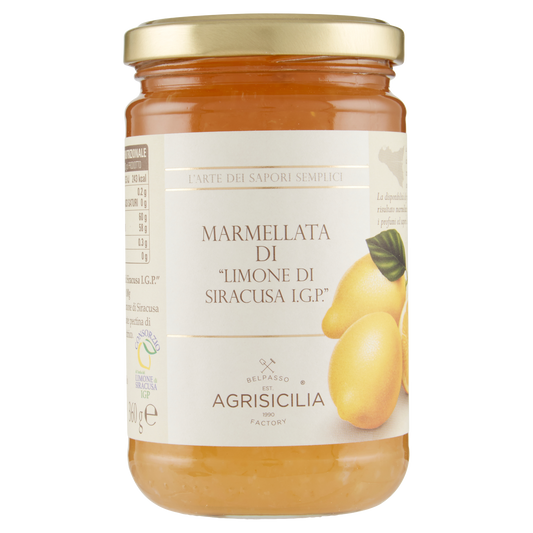 AGRISICILIA MARMELLATA LIMONI 360g (6 in a box)