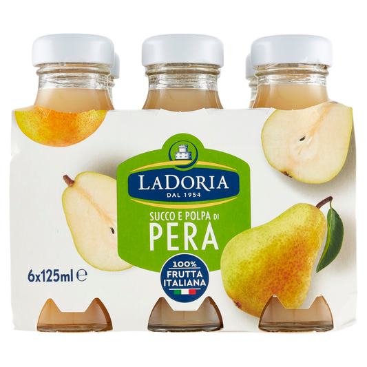 LA DORIA SUCCHI PERA 125ml X6 (4 in a box)