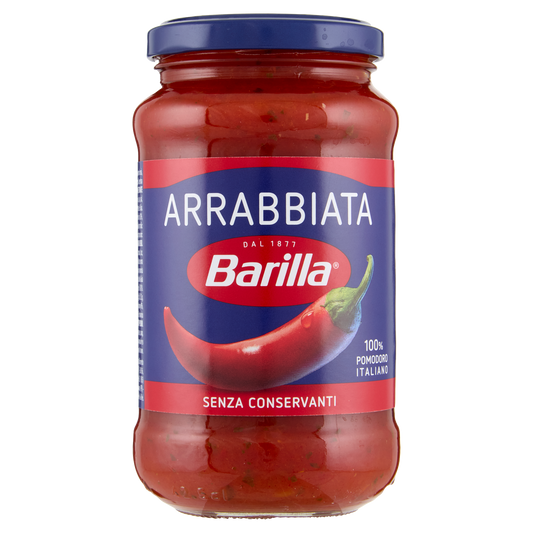 BARILLA SUGO ARRABBIATA 400g (6 in a box)available from our italian retail store