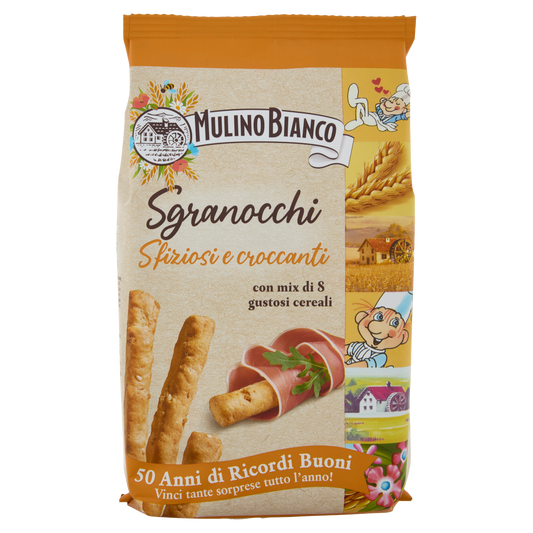 MULINO BIANCO SGRANOCCHI 220g (12 in a box) available from our italian retail store
