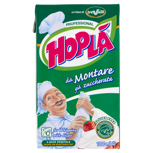 HOPLA' PANNA PER DOLCI 1lt (12 in a box)available from our italian retail store