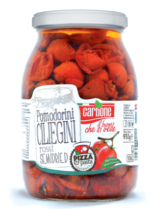 CARBONE POMODORI CILIEGINI ROSSI SEMIDRIED 950g (6 in a box)
