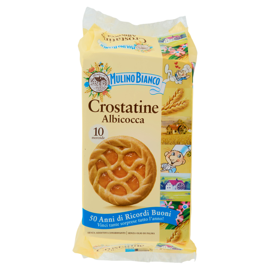 MULINO BIANCO CROSTATINA ALBICOCCA X10 400g (12 in a box)