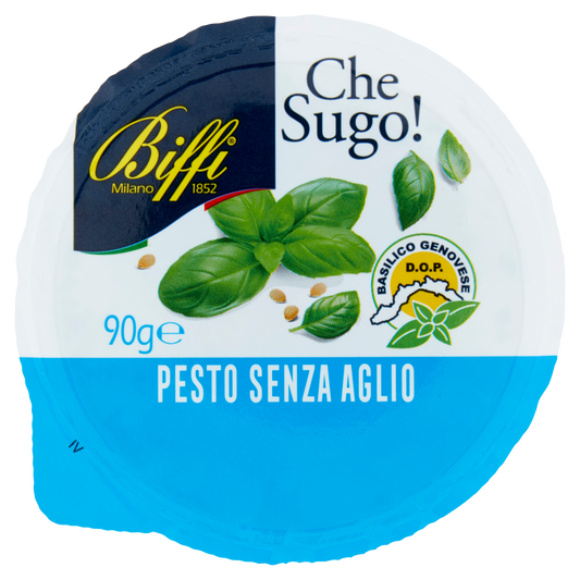 BIFFI PESTO SENZ'AGLIO 90g (12 in a box)available from our italian retail store