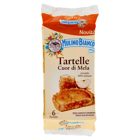 MULINO BIANCO TARTELLE CUORE DI MELA 288g(16 in a box)