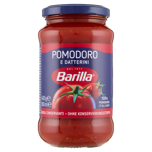BARILLA SUGO POMODORO A PEZZI 400g (6 in a box)available from our italian retail store