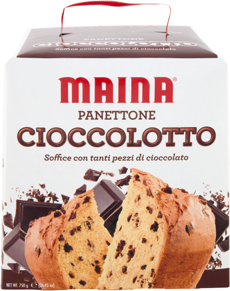 MAINA PANETTONE GOLOSONE GIANDUIA 750G (16 in a box)