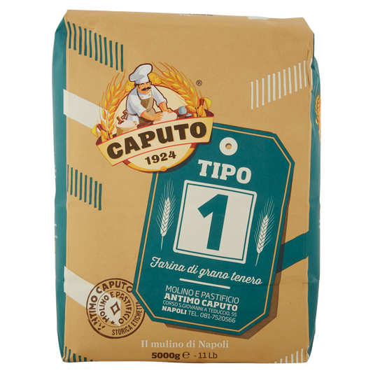 CAPUTO FARINA TIPO 1 5kg (single bag)available from our italian retail store