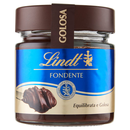 LINDT CRERMA FONDENTE 200g (12in a box)available from our italian retail store