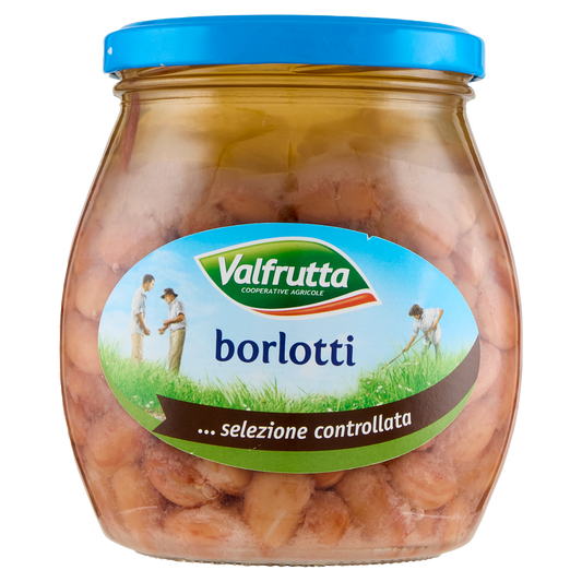 VALFRUTTA FAGIOLI BARLOTTI 580g (6 in a box)