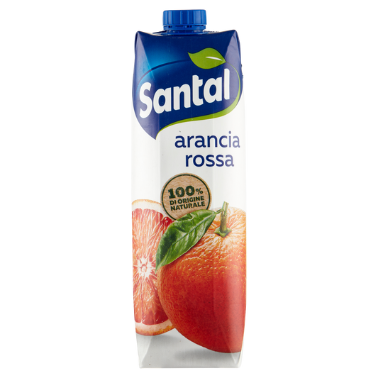 SANTAL SUCCO ARANCIA ROSSA BRIK 1lt (12 in a box)