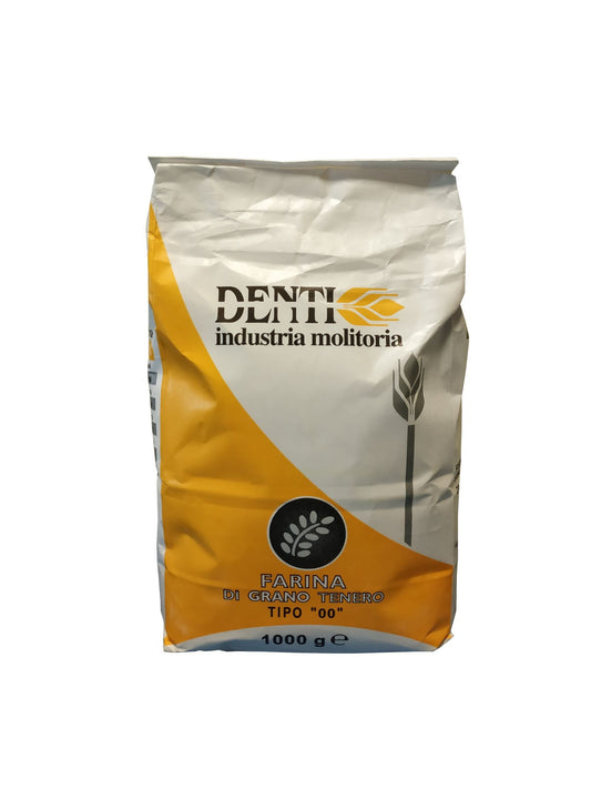 DENTI FARINA "00" 1kg (10 in a box)available from our italian retail store