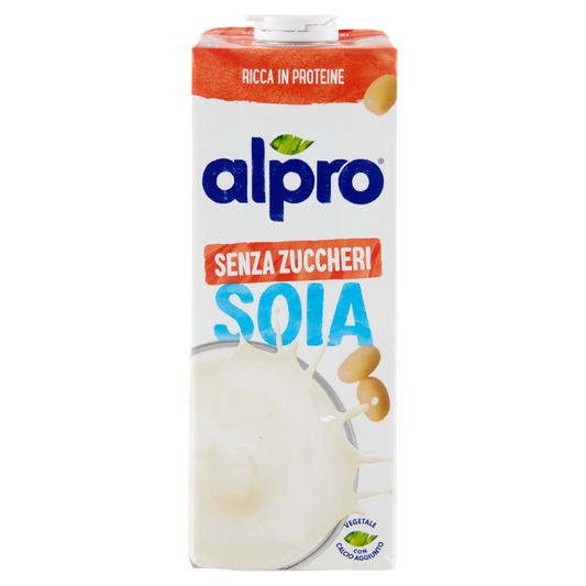 ALPRO DRINK SOIA SENZA ZUCCHERI 1000ml (8 in a box)