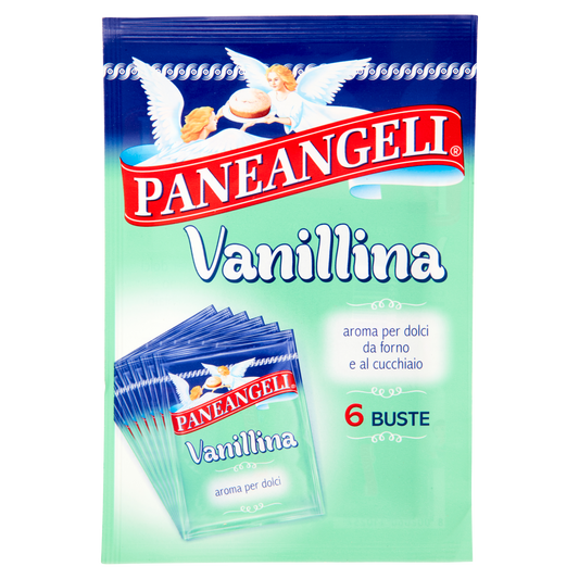 PANEANGELI VANILLINA X6 (50 in a box)available from our italian retail store