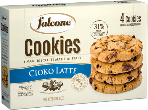 FALCONE COOKIES CIOKO LATTE 200g (12 in a box)
