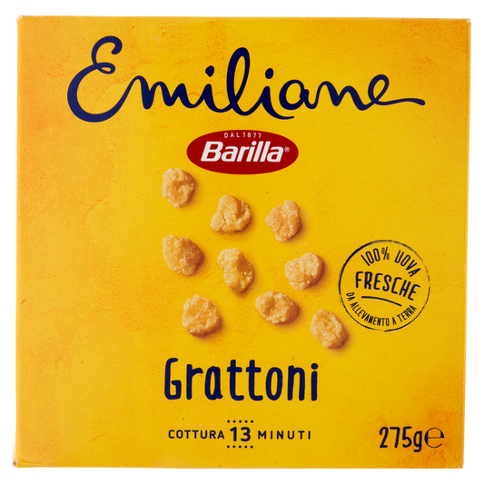 BARILLA EMILIANE GRATTONI UOVO 275g (24 in a box)