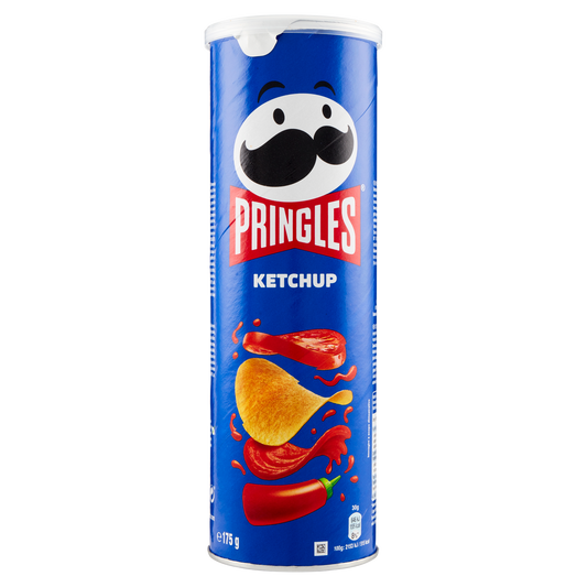 PRINGLES PATATINE KETCHUP 175g (19 in a box)available from our italian retail store