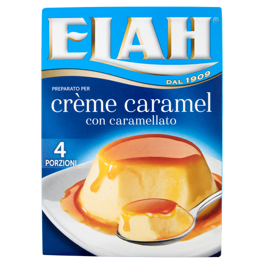 ELAH PREPARATO CREME CARAMEL 95g (10 in a box) available from our italian retail store