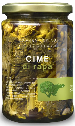 DAMIANO SPINA CIME DI RAPA 330g (6 in a box)