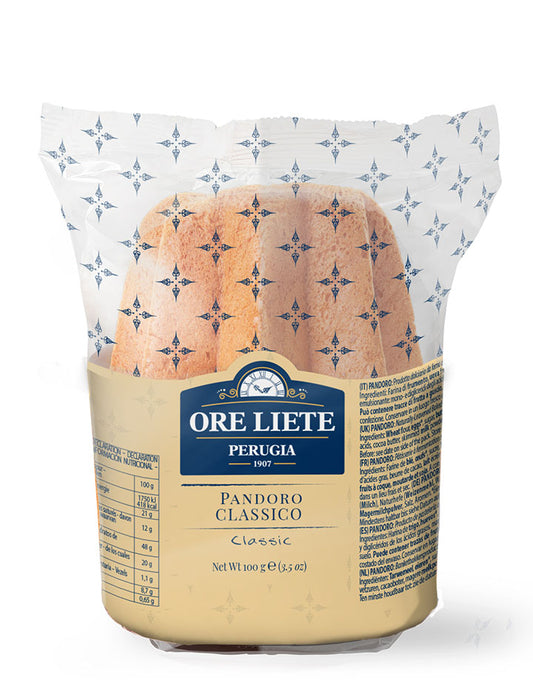 ORELIETE MINI PANDORO CELLOFAN 80g (48 in a box)