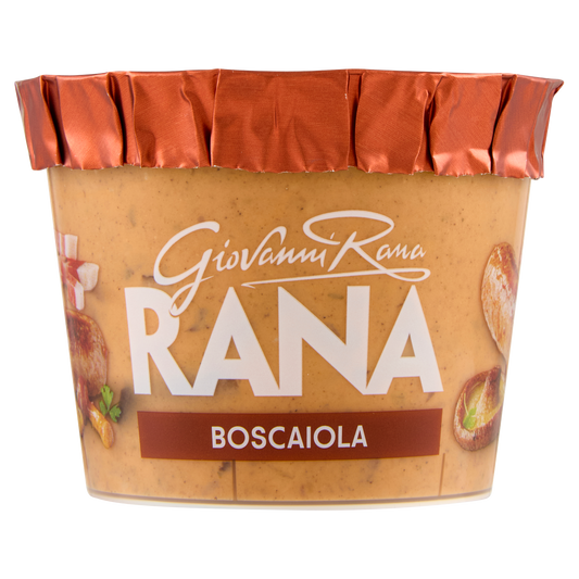 RANA SUGO ALLA BOSCAIOLA 180g (6 in a box)available from our italian retail store
