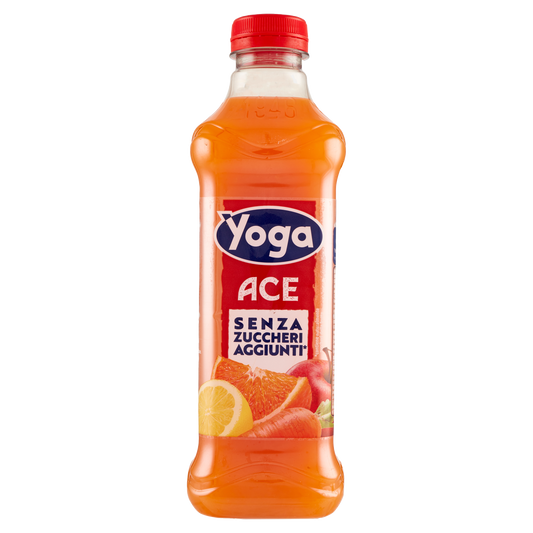 YOGA ACE no added sugar PET 1lt (6 in a box)