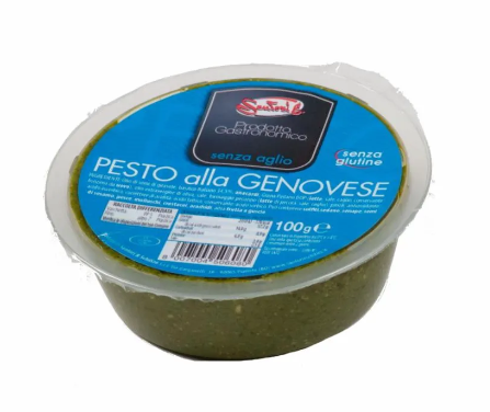 SANTORI PESTO SENZA AGLIO 100g (12 in a box)available from our italian retail store