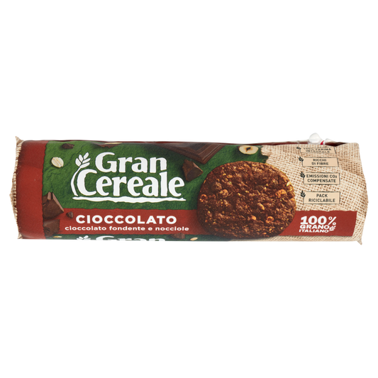 GRAN CEREALE BISCOTTI CIOCCOLATO 230g (18 in a box)