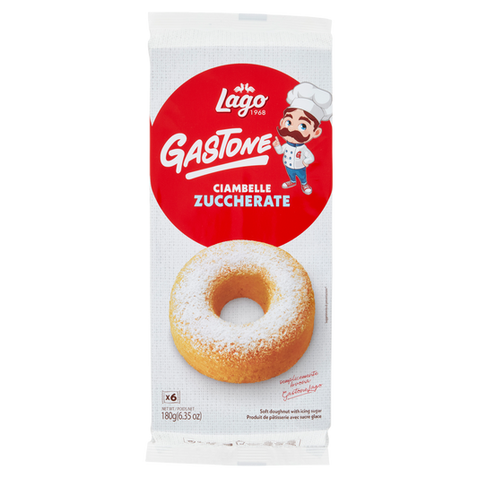 LAGO CIAMBELLA ZUCCHERATA X6 180g (12 in a box)