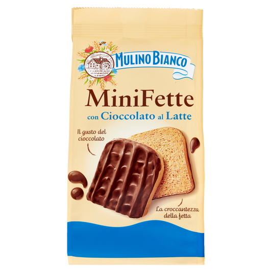 MULINO BIANCO MINIFETTE CIOCCOLATO LATTE 110g (10 in a box)