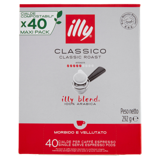 ILLY CLASSICO CIALDE 40 pcs (6 in a box)