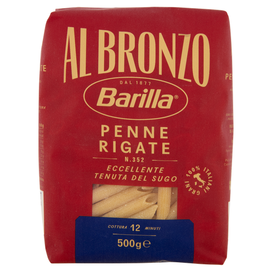 BARILLA BRONZO PENNE RIGATE 500G (18 in a box)