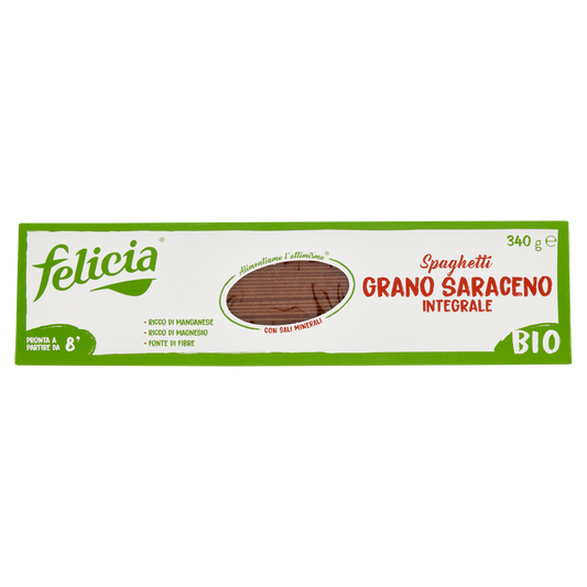 FELICIA SPAGHETTI GRANO SARACENO ORGANIC 400g