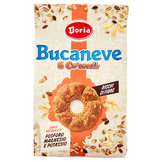 DORIA BUCANEVE FROLLINI 6 CEREALI 300g (12 in a box)