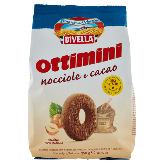 DIVELLA OTTIMINI NOCCIOLA 350g (18 in a box)