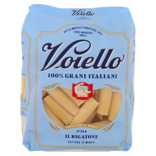 VOIELLO PASTA DI SEMOLA RIGATONI N.124 500g (18 in a box)