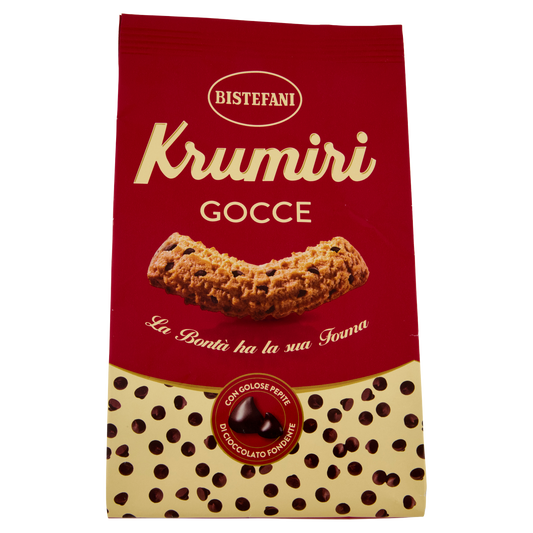 MOTTA KRUMIRI GOCCE DI CIOCCOLATO FONDENTE 290g (12 in a box)