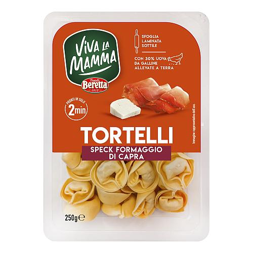 VIVA LA MAMMA TORTELLINI SPECK AND GOATS CHEESE 250g (6 in a box)