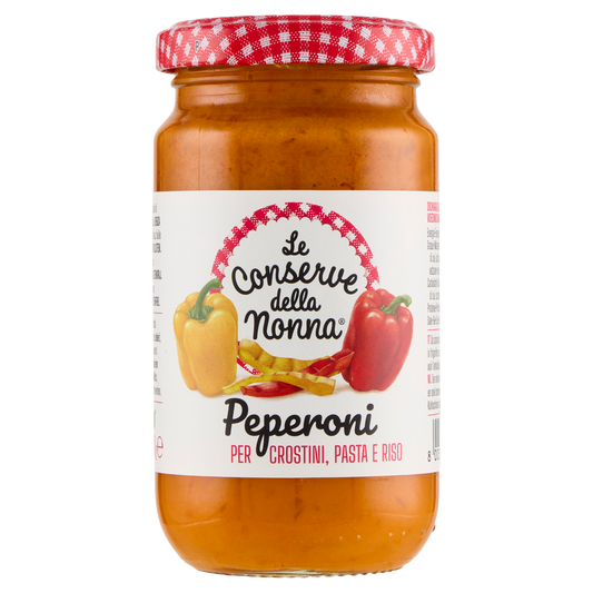 CONSERVE DELLA NONNA CREMA DI PEPERONI 190g (6 in a box)