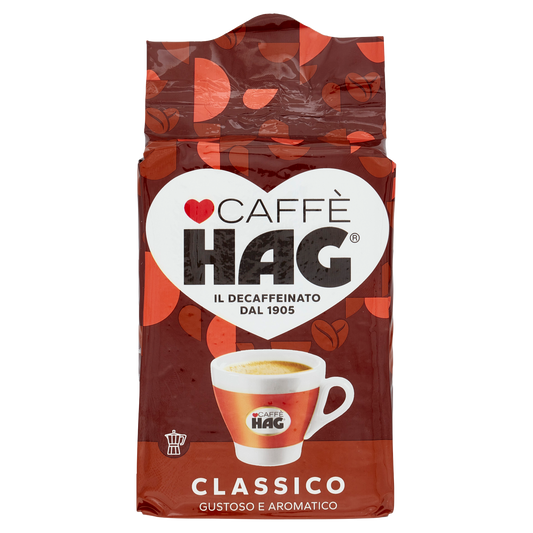 HAG CAFFÈ DEK CLASSICO 250g (12 in a box)
