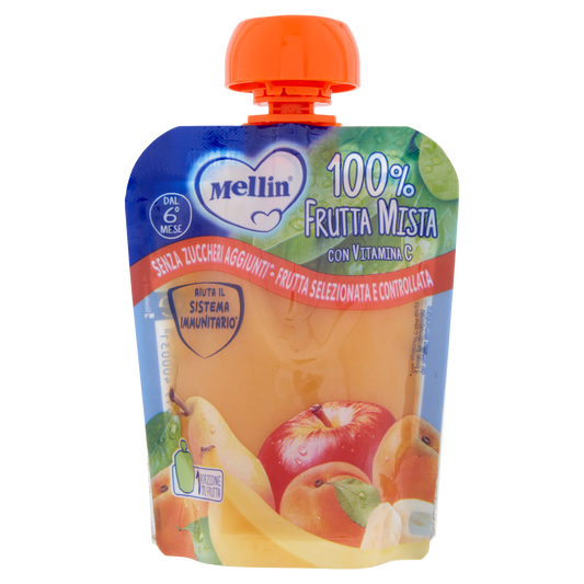 MELLIN POUCH FRUTTA MISTA 90g (6 in a box)
