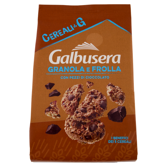 GALBUSERA CEREALI G GRANOLA E FROLLA 300g (10 in a box)available from our italian retail store
