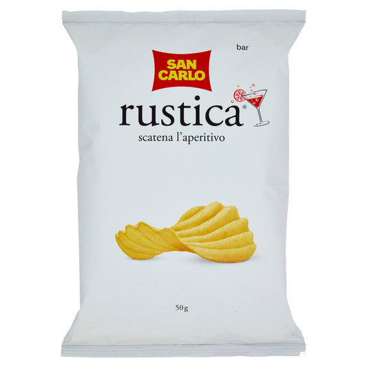 SAN CARLO PATATINA RUSTICA 50g (20 in a box)available from our italian retail store